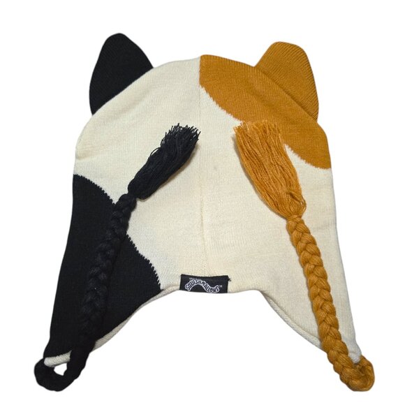 Squishmallows Beanie Hat with Ear Flaps Cam the Cat Embroidered 3D Ears - Picture 7 of 8